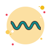 Wavy Lines Icon