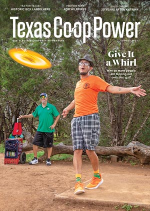 August 2025 Texas Coop Power Cover