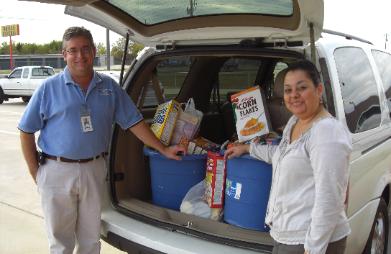 Pictured are NCEC Employees Mark Rash and Maria Hernandez