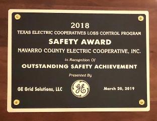 2018 Safety Award